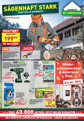 Lagerhaus Prospekt Februar