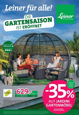 Leiner Gartenmöbel Prospekt