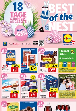 Lidl Osterkalender