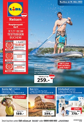 Lidl Reisen April