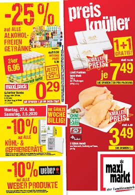 Maximarkt Prospekt