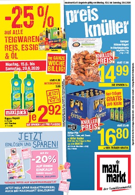 Maximarkt Prospekt