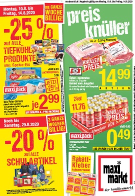 Maximarkt Prospekt