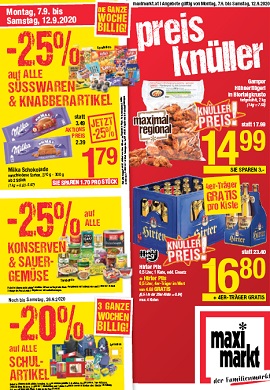 Maximarkt Prospekt