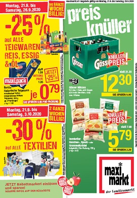 Maximarkt Prospekt
