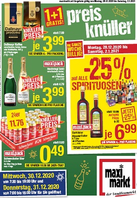 Maximarkt Prospekt