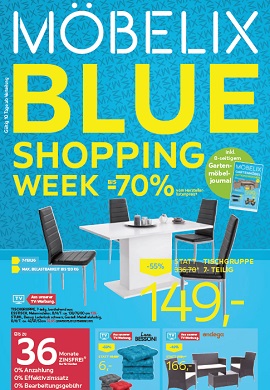Möbelix Blue Shopping Week