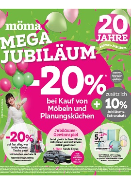 Mömax Jubiläum