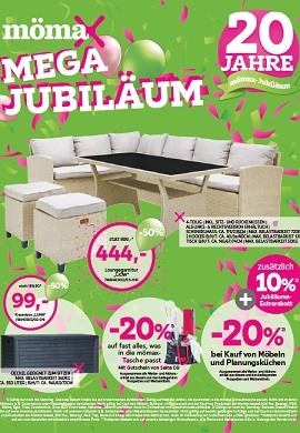 Mömax Mega Jubiläum