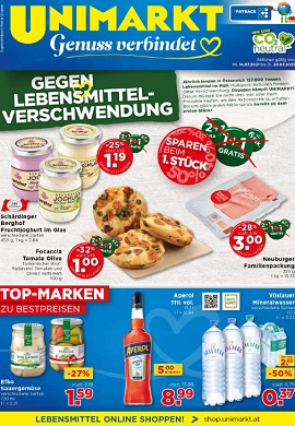 Unimarkt Prospekt
