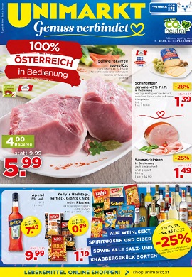 Unimarkt Prospekt